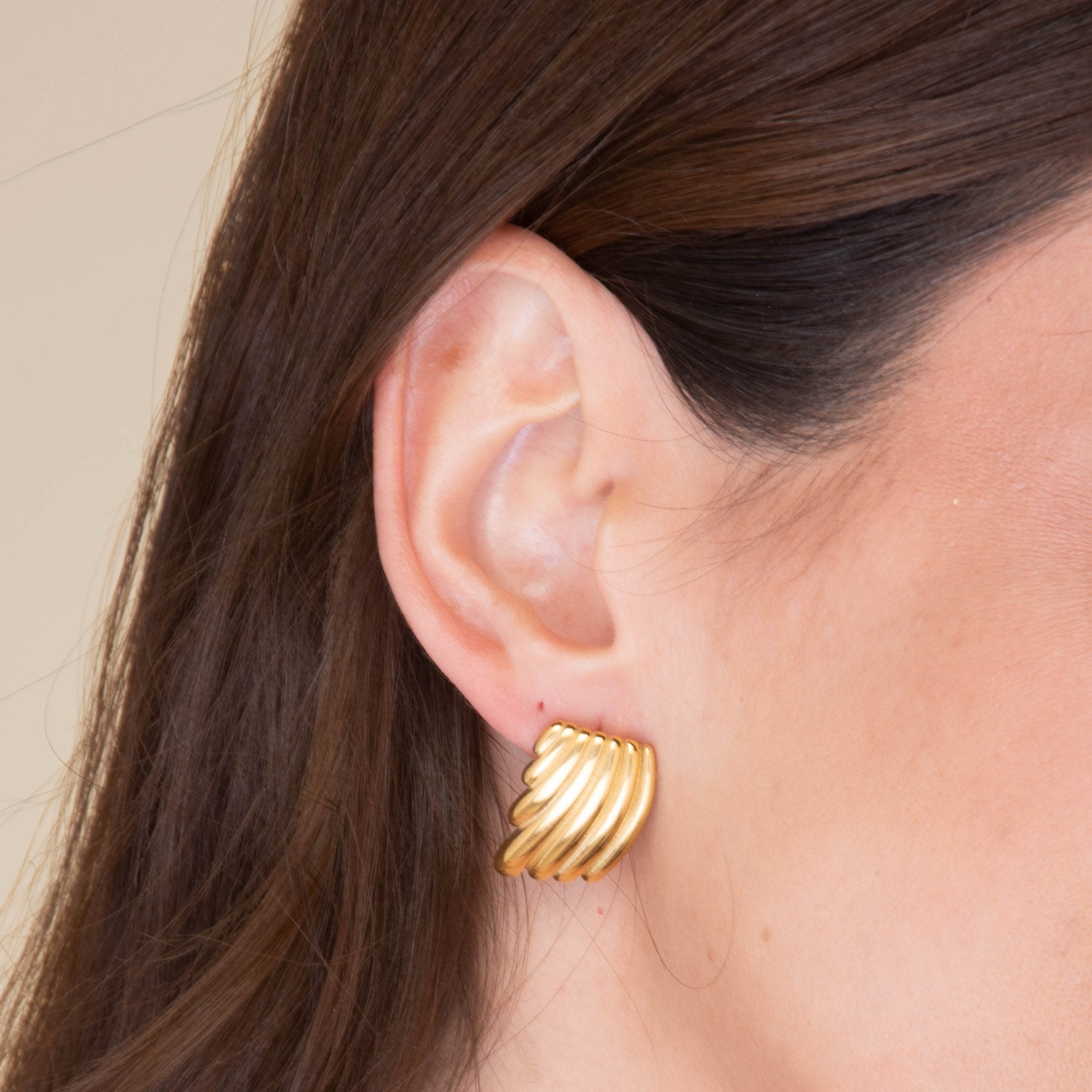 Celina Statement Stud Earrings - Camile & Stone