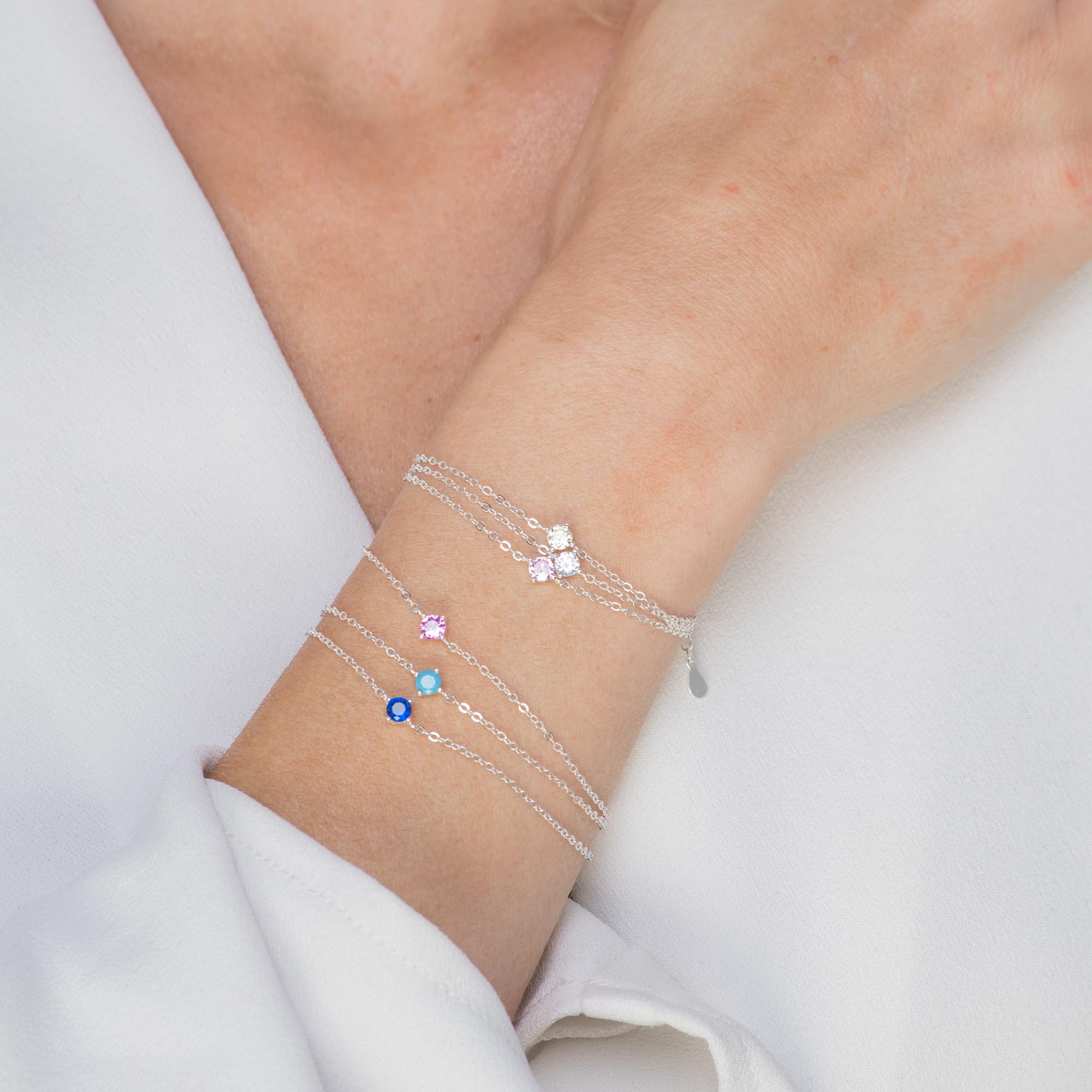 Classic Birthstone Bracelet September - Camile & Stone