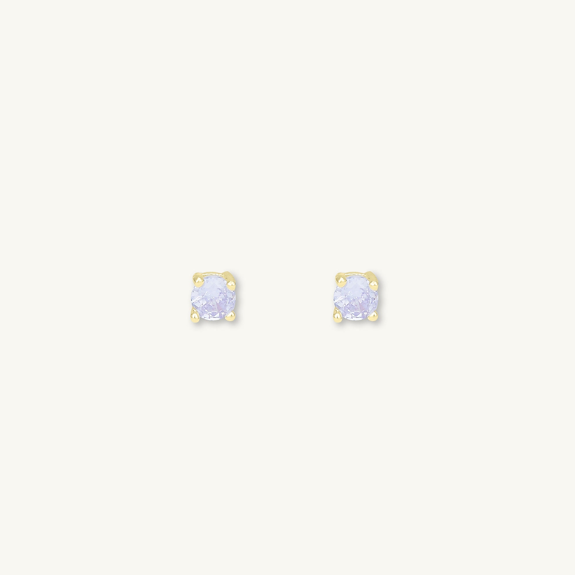 Classic Birthstone Earrings June - Camile & Stone