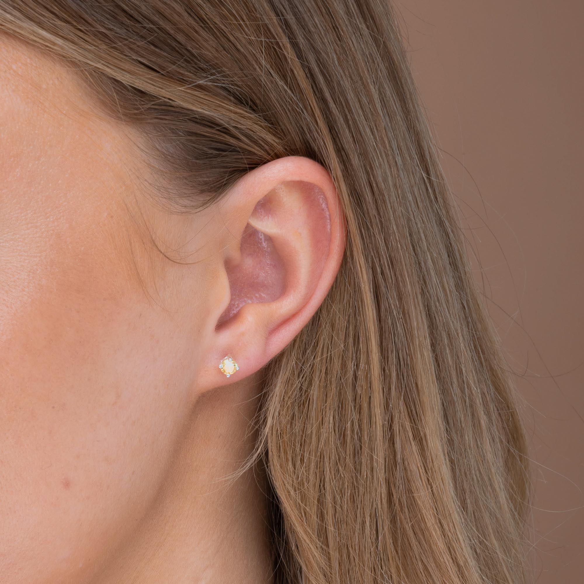 Classic Birthstone Earrings November - Camile & Stone