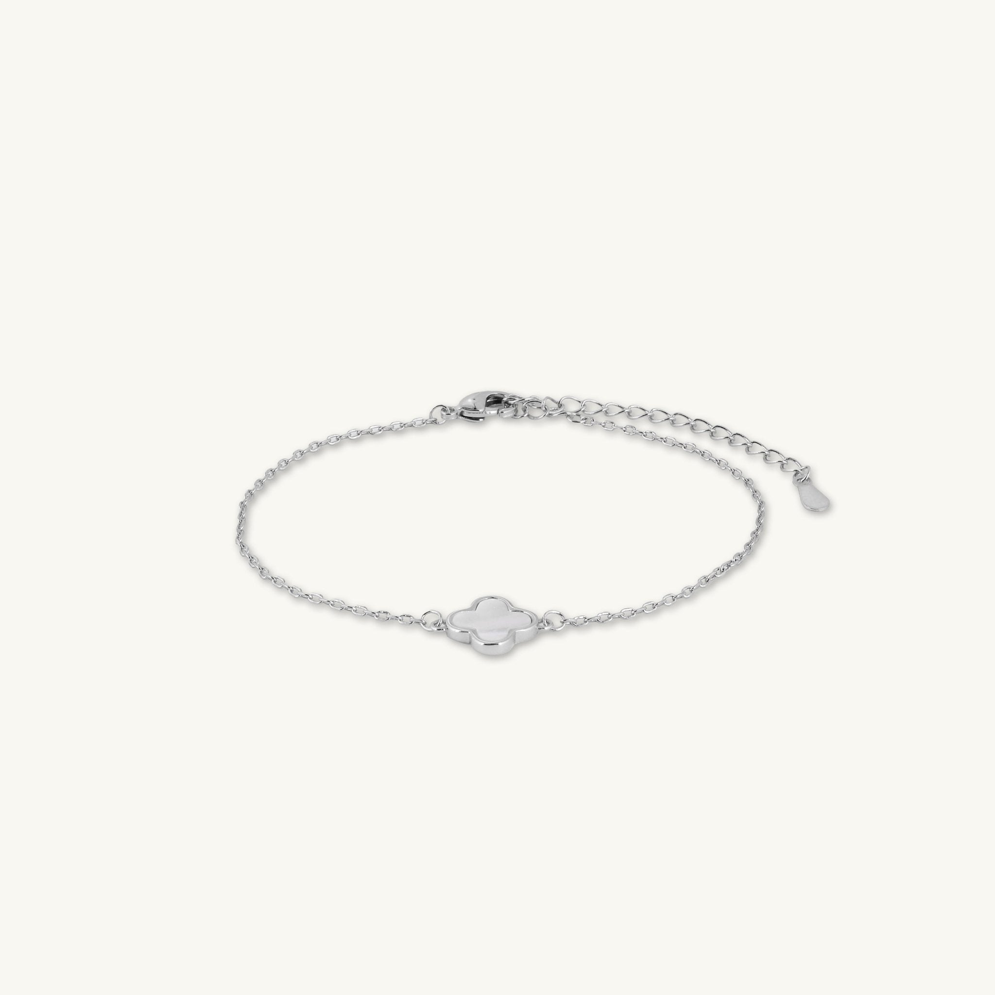 Clover Single MOP Bracelet - Camile & Stone