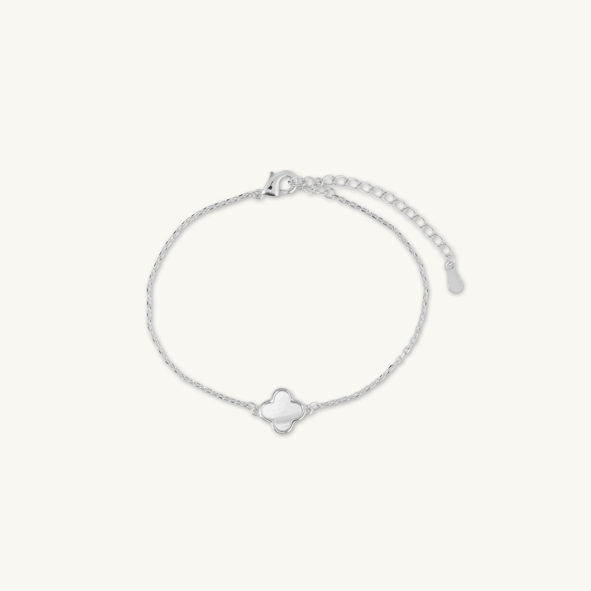 Clover Single MOP Bracelet - Camile & Stone