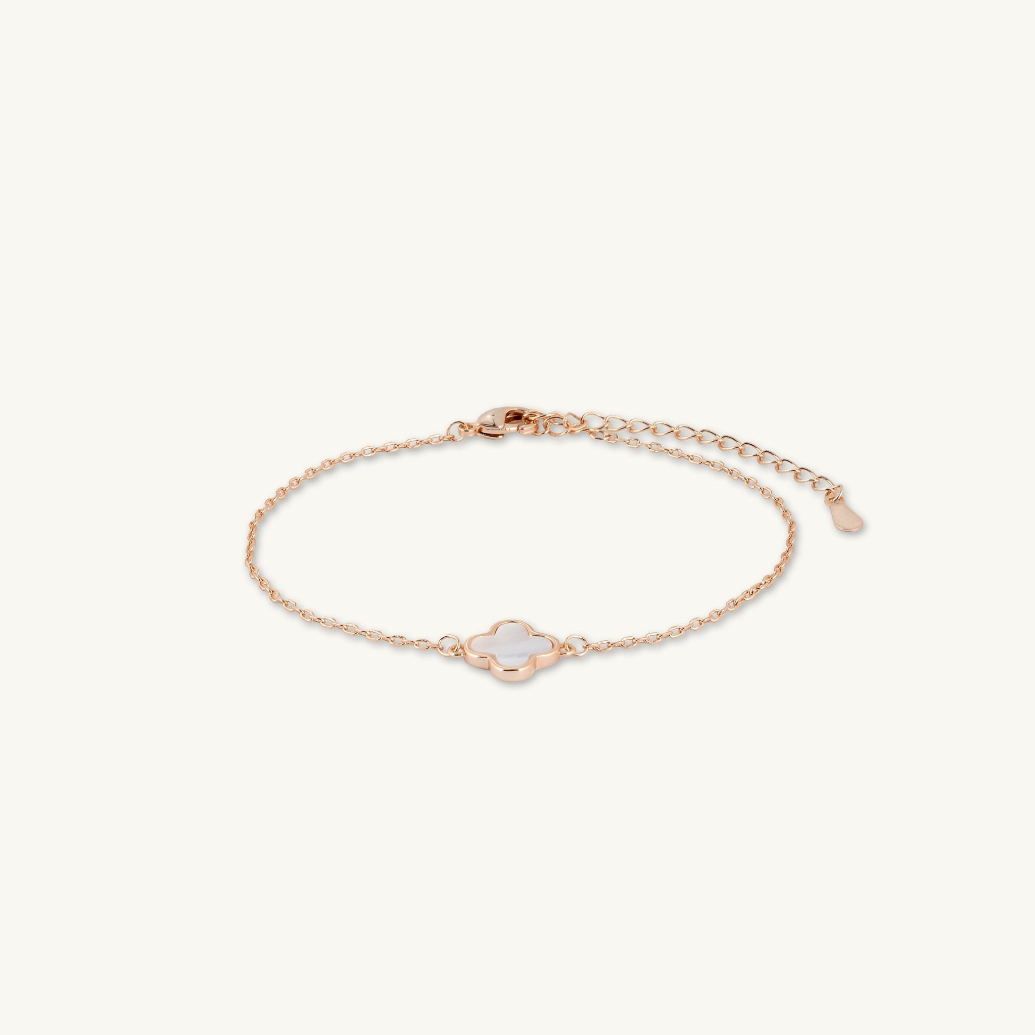 Clover Single MOP Bracelet - Camile & Stone