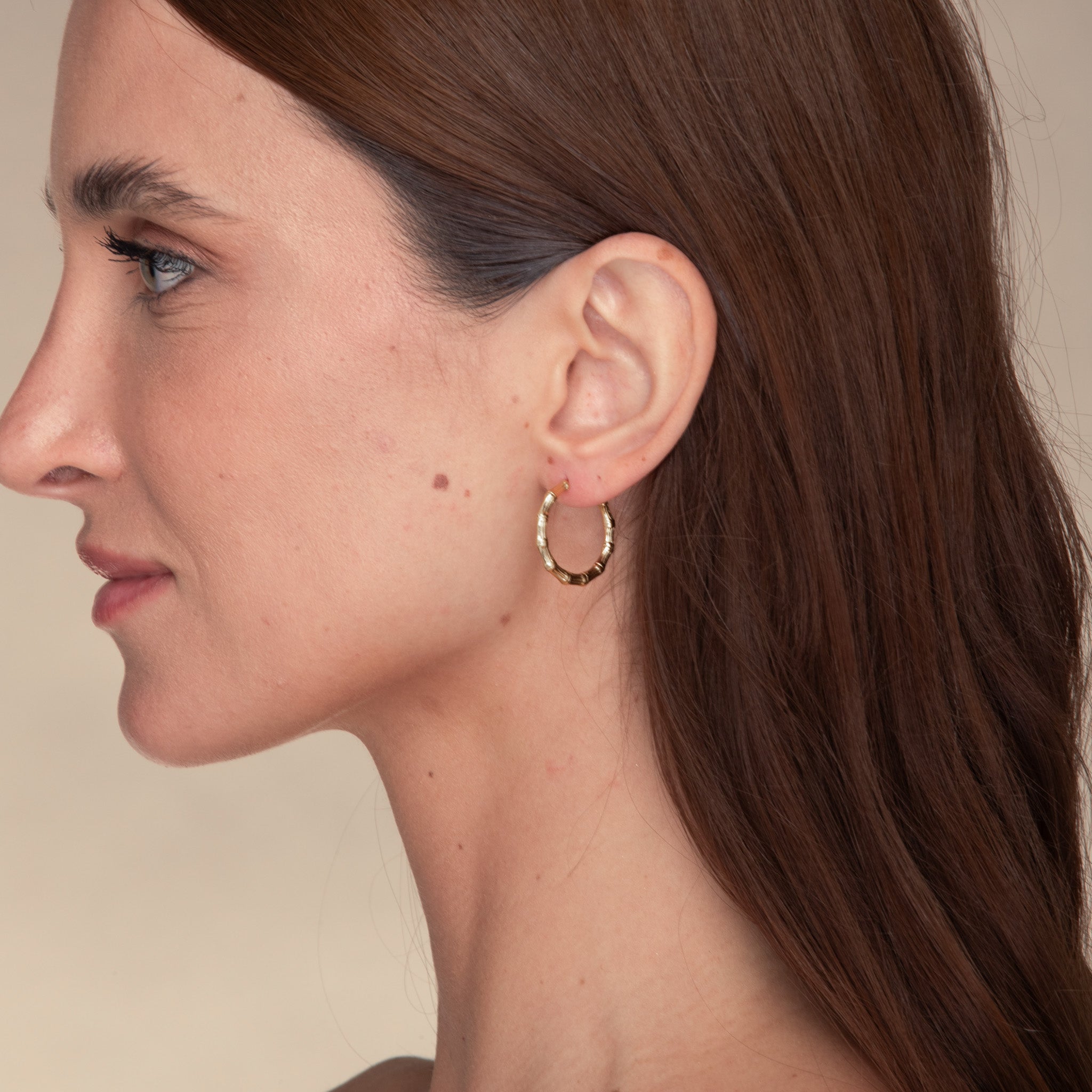 Delphine Statement Hoop Earrings