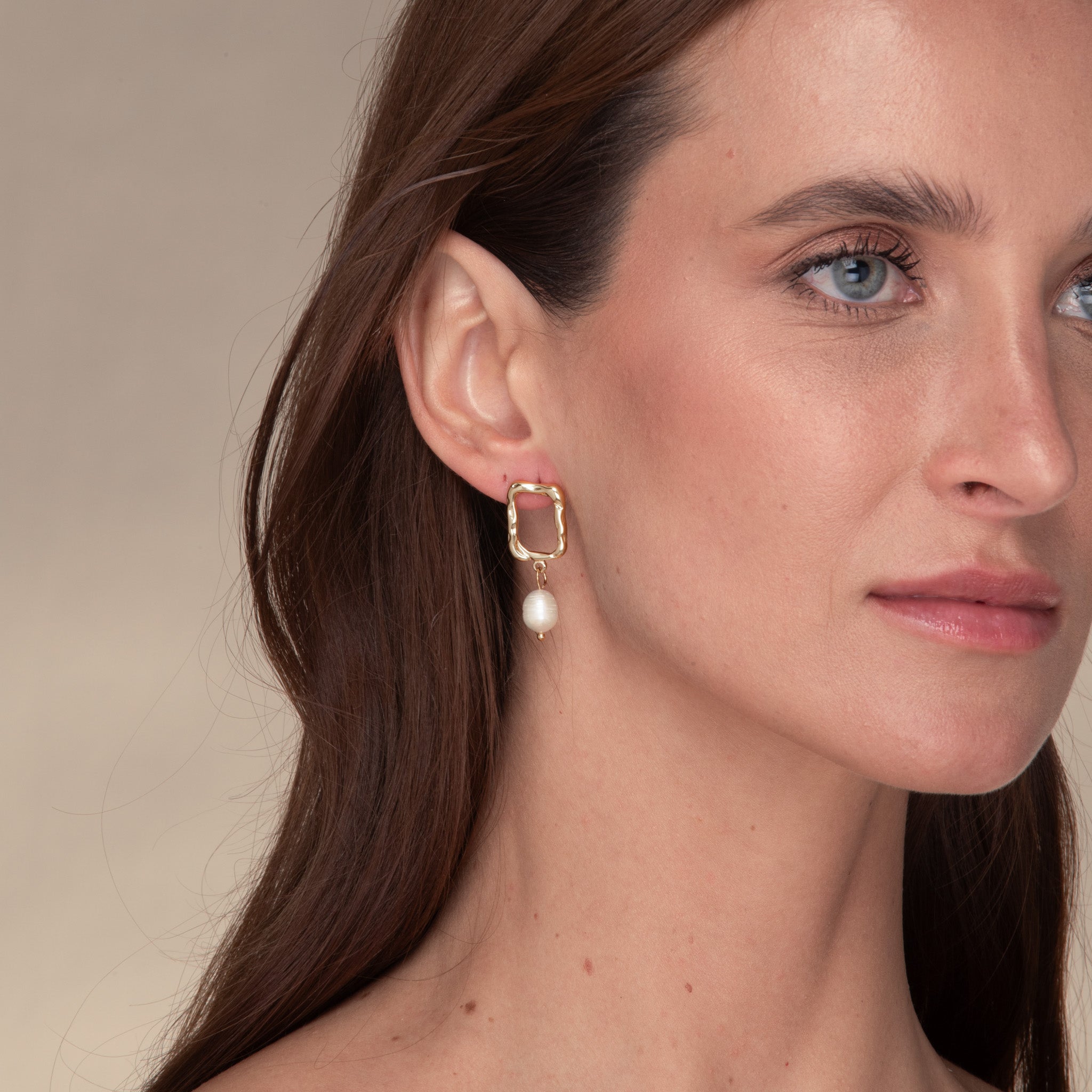 Ashley Pearl Drop Earrings