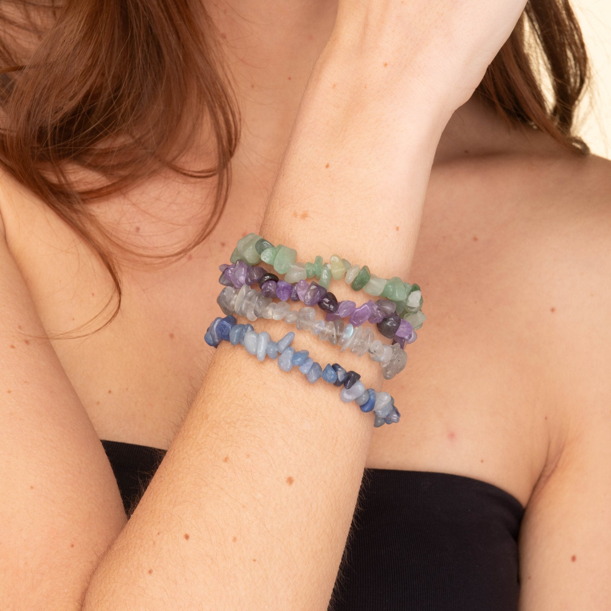 Green Aventurine Crystal Bracelet - Camile & Stone