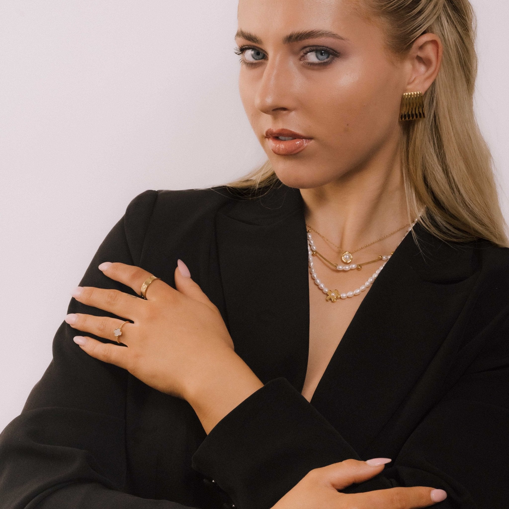 Heather Statement Earrings - Camile & Stone