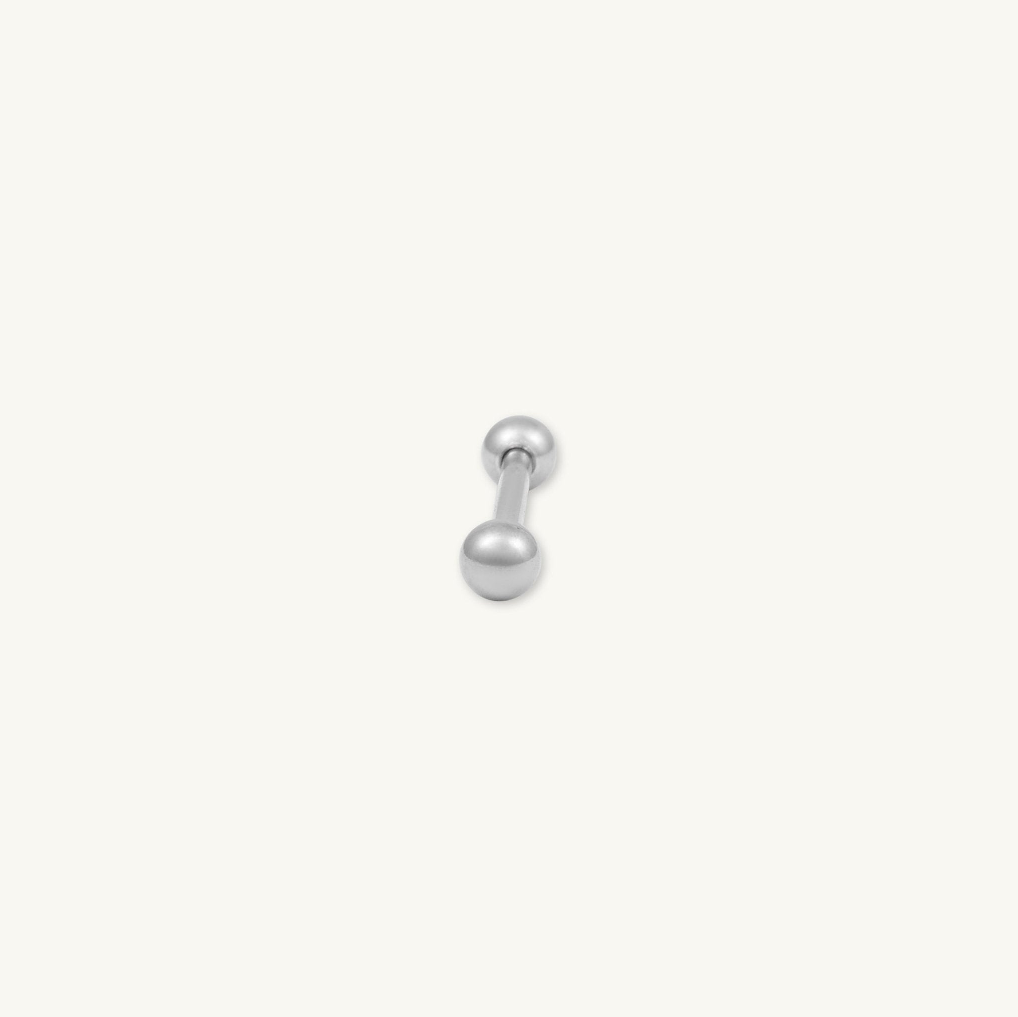Internally Threaded Titanium Tongue Piercing Barbell - Camile & Stone