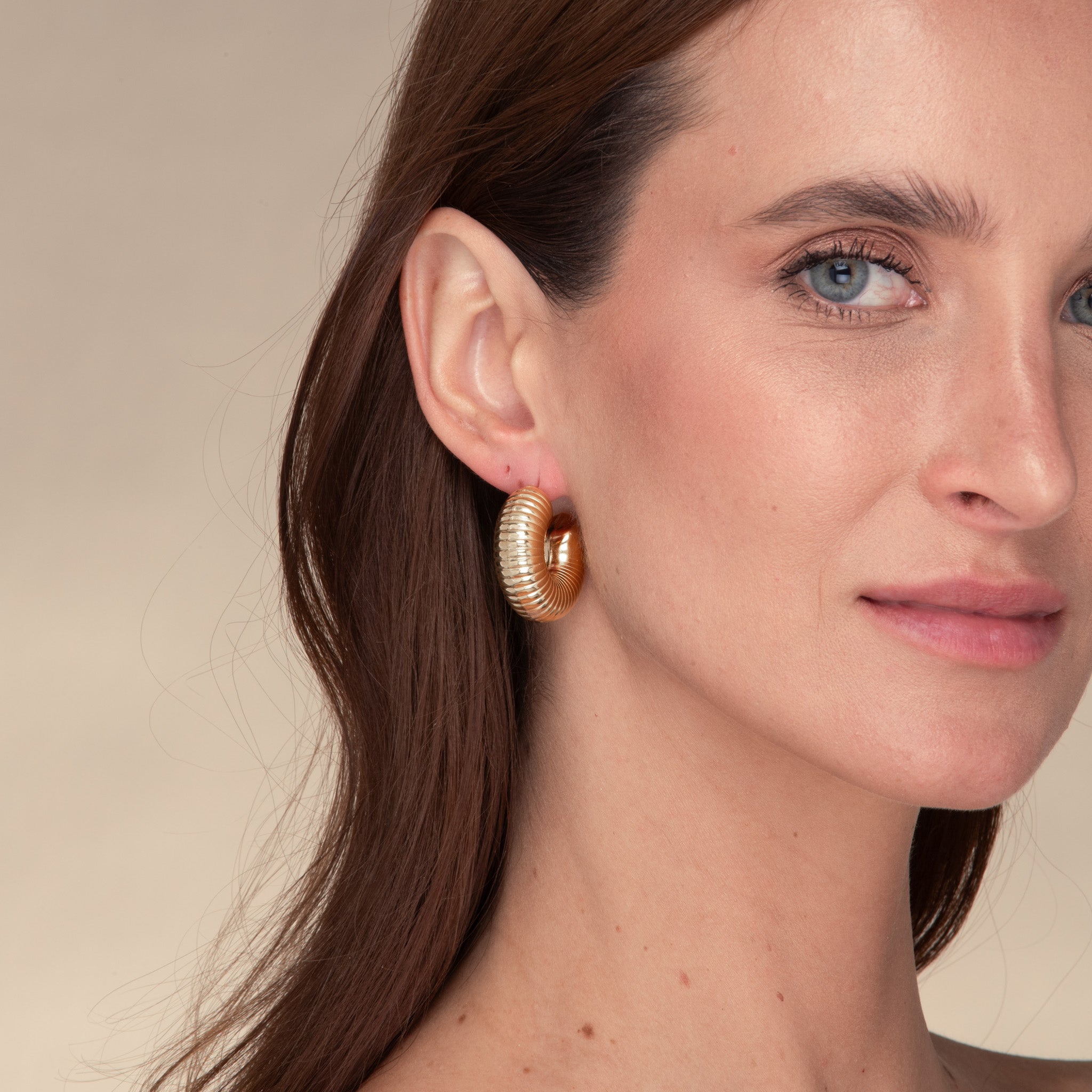 Leila Statement Tube Earrings - Camile & Stone