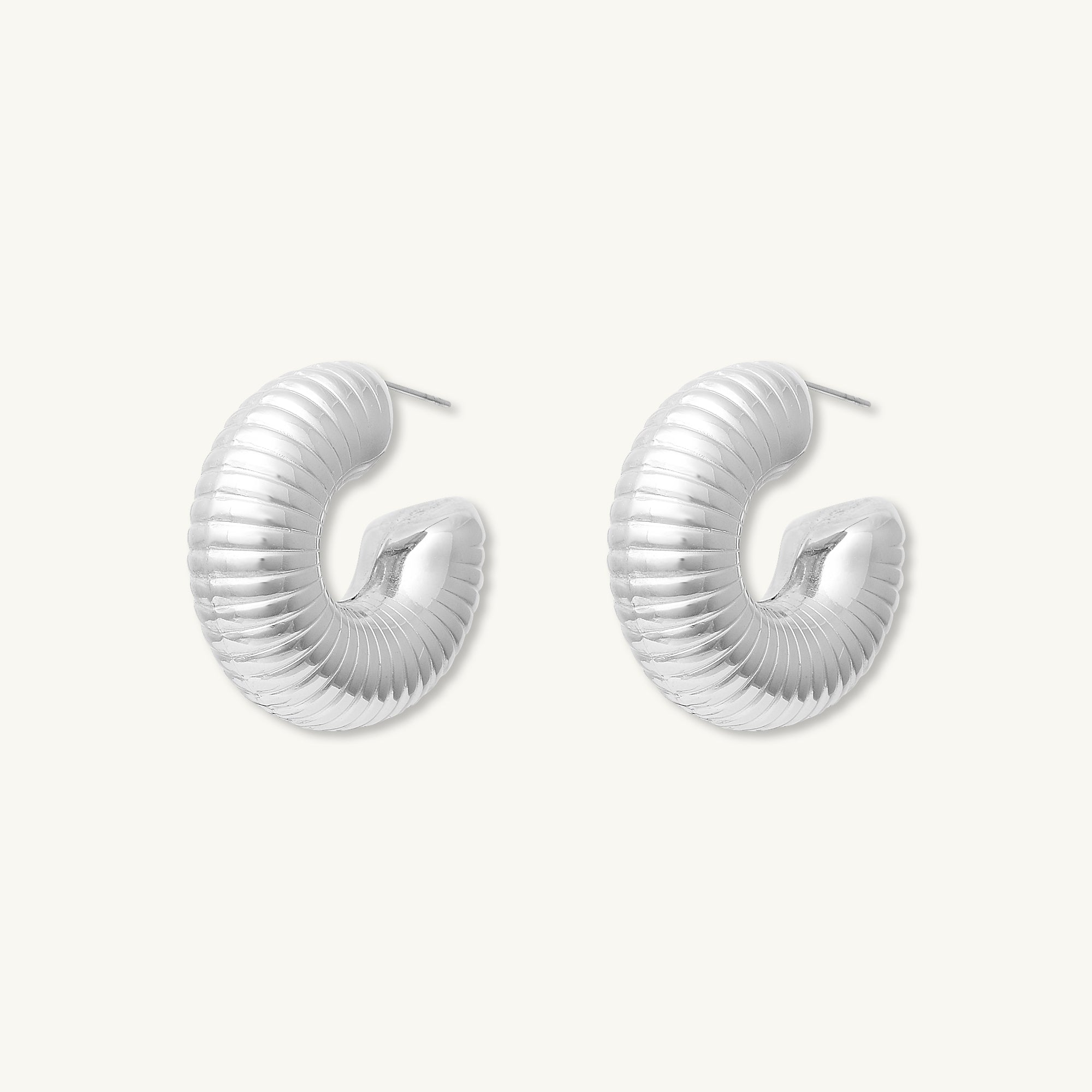 Leila Statement Tube Earrings - Camile & Stone