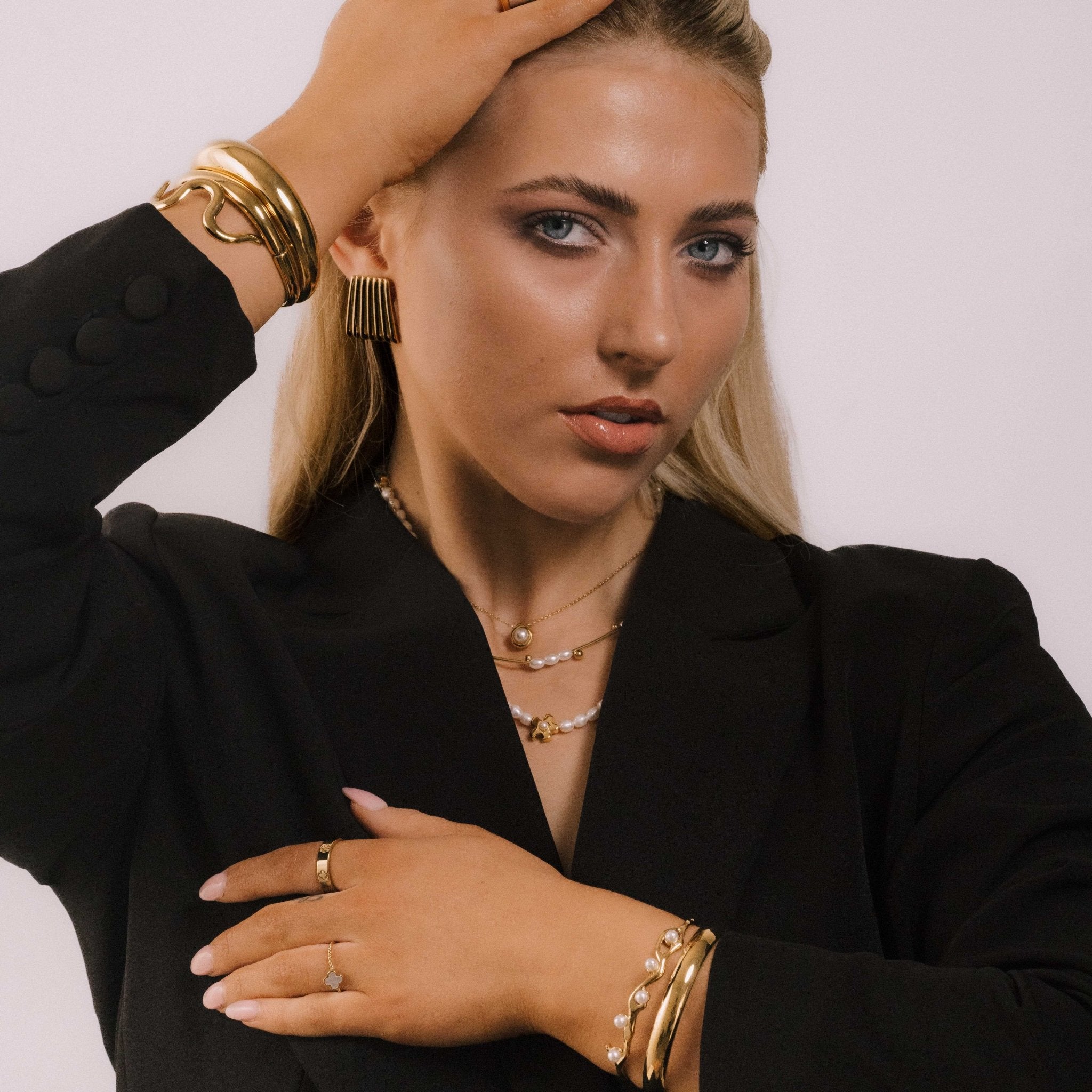 Pearl Halo Necklace - Camile & Stone