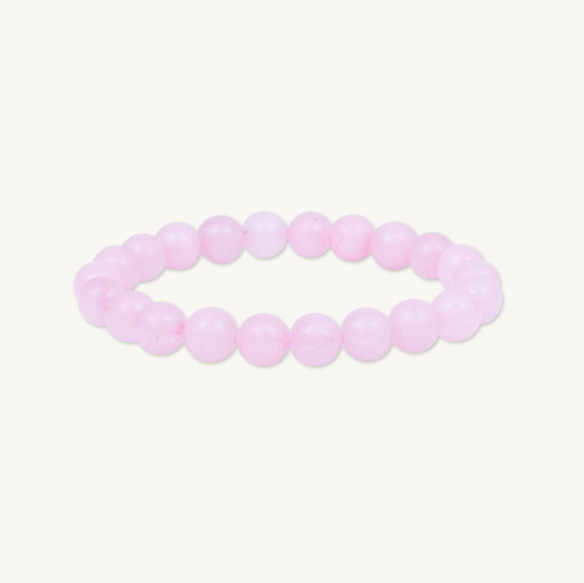 Pink Quartz Crystal Gemstone Bracelet - Camile & Stone