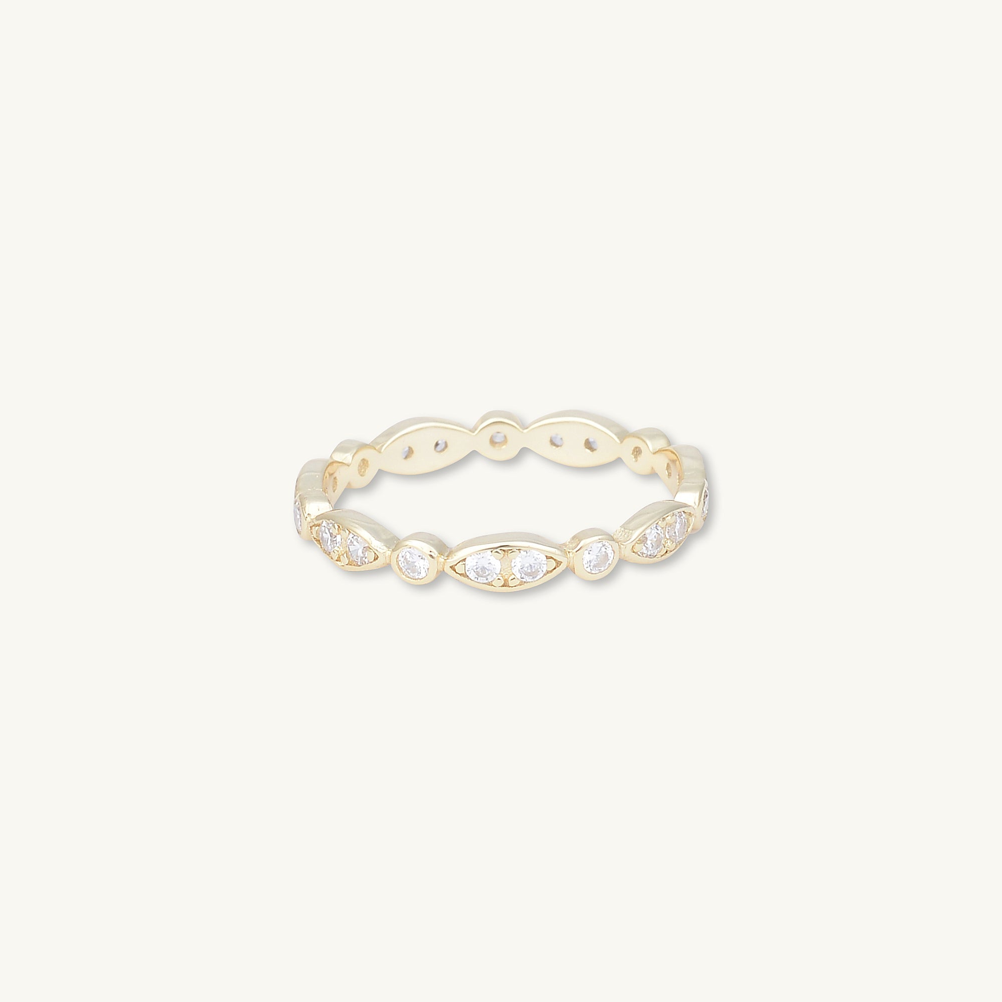 Sapphire Marquise Stacker Ring - Camile & Stone