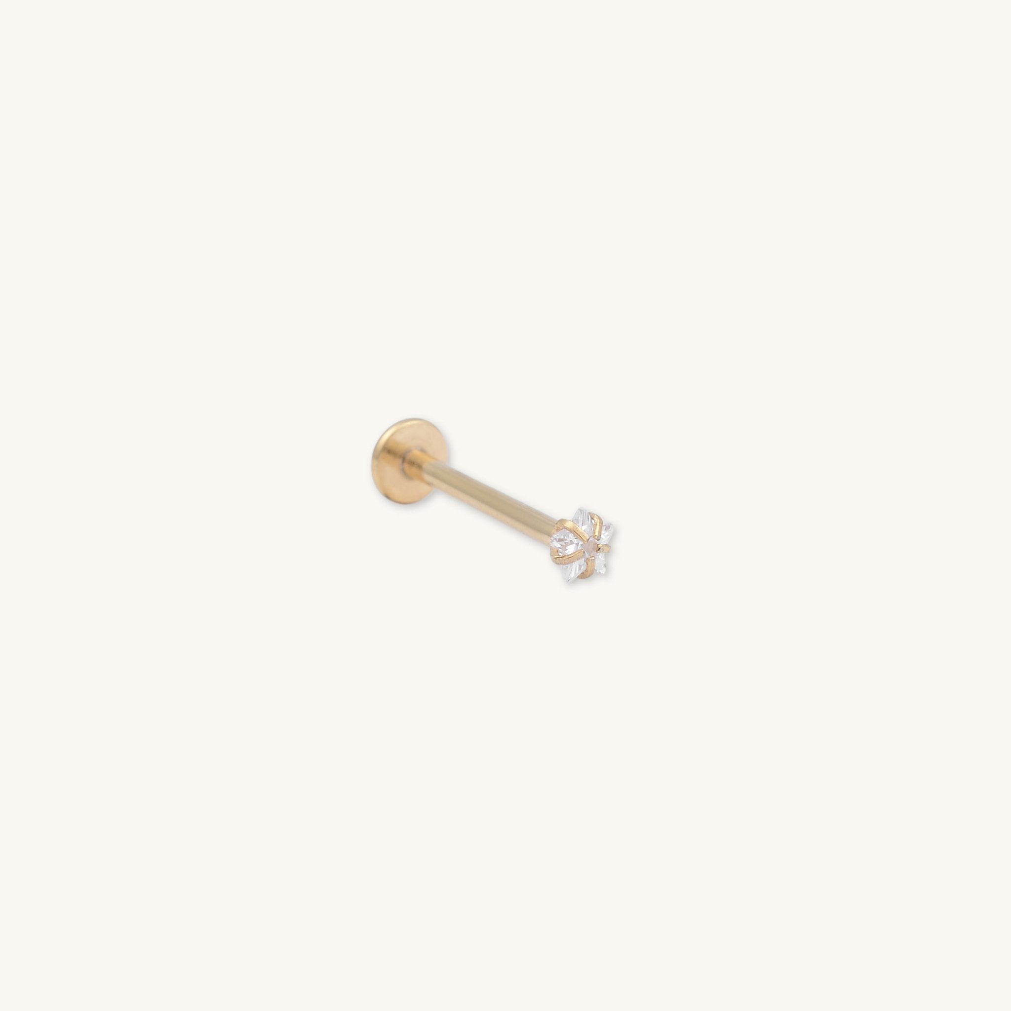 Star Sapphire Flat Back Earring - Camile & Stone