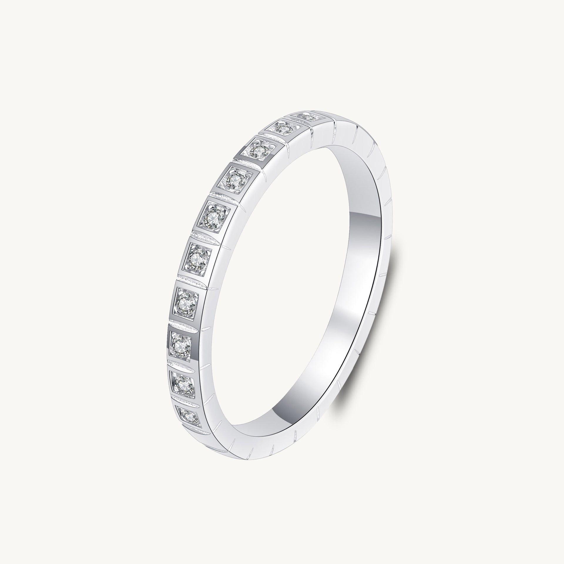 The Everly Moissanite Diamond Engagement Ring - Camile & Stone