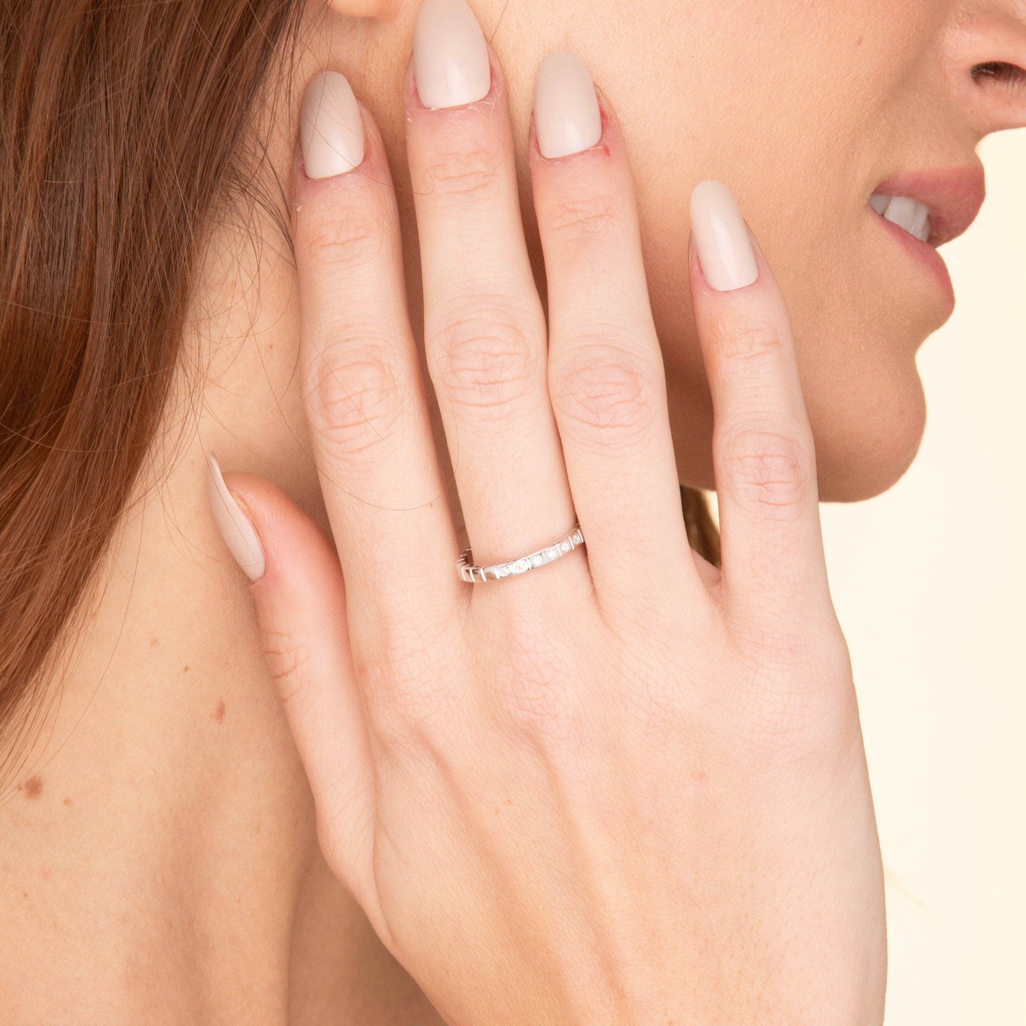 The Everly Moissanite Diamond Engagement Ring - Camile & Stone