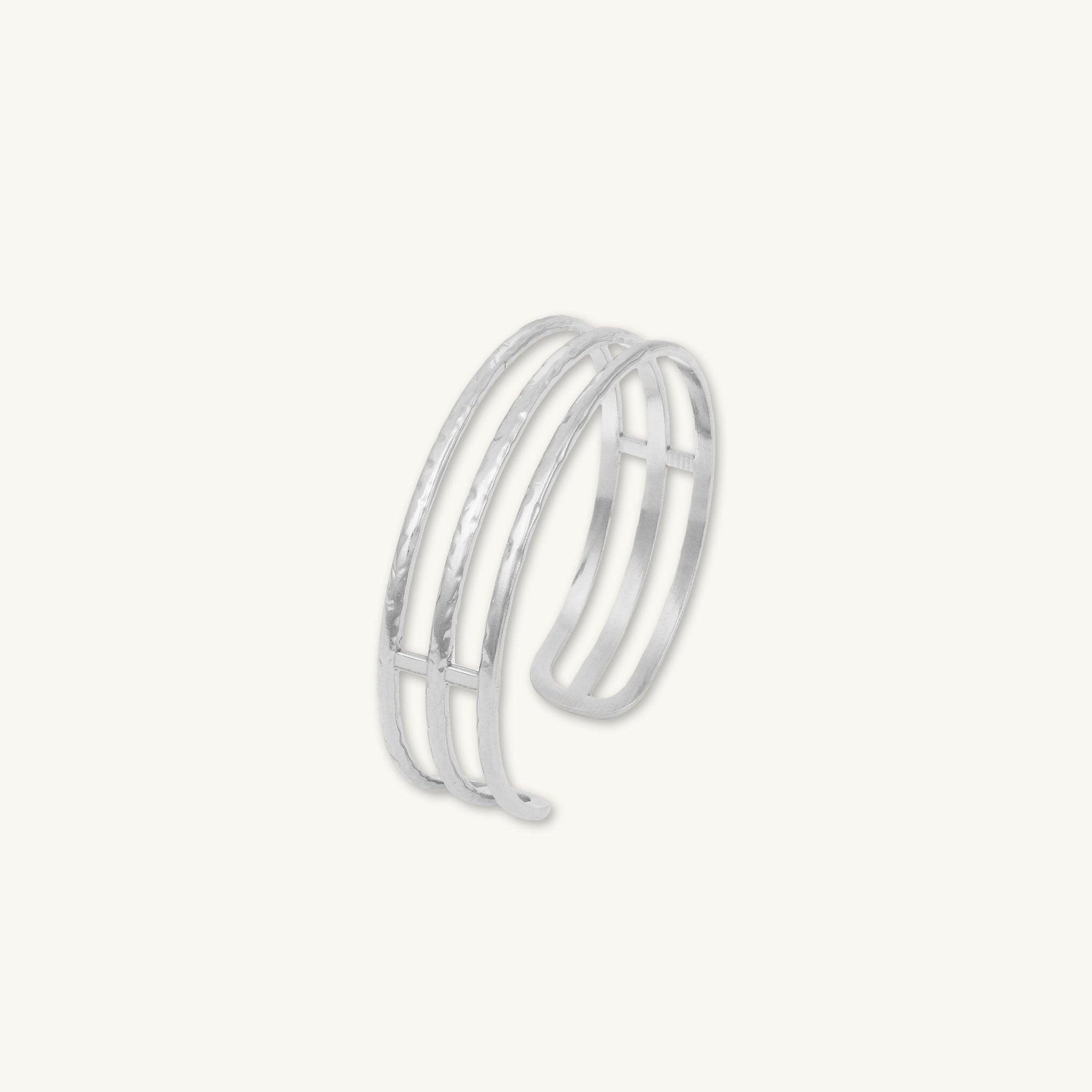 Triple Open Cuff Statement Bangle - Camile & Stone