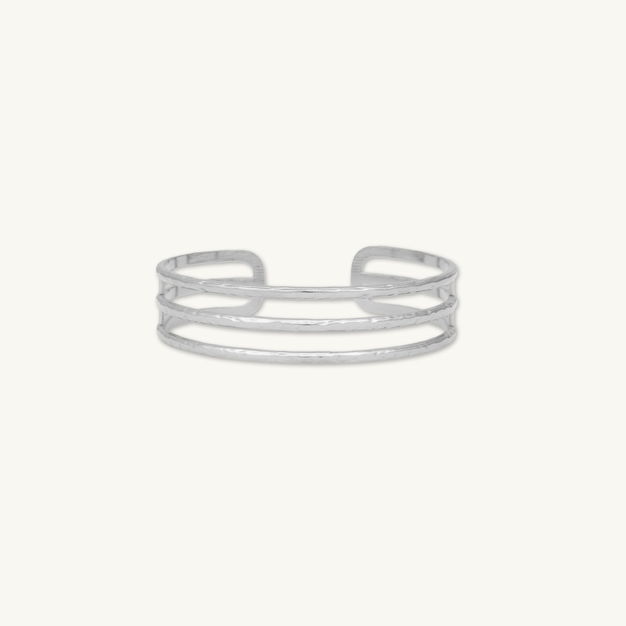 Triple Open Cuff Statement Bangle - Camile & Stone