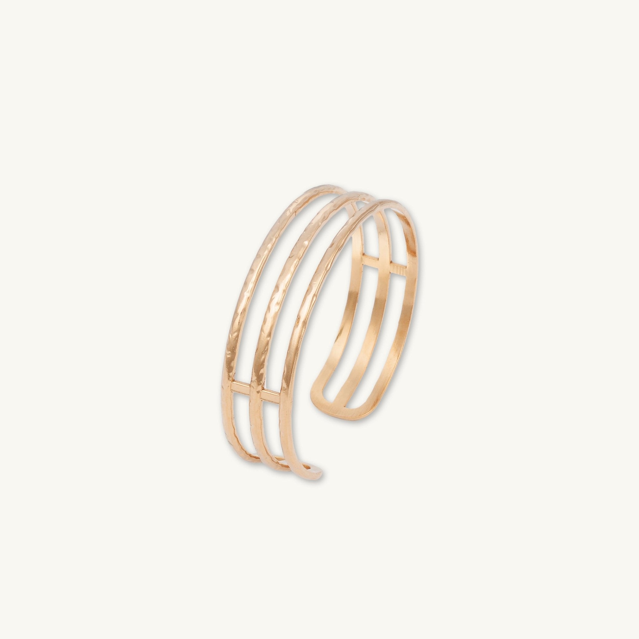 Triple Open Cuff Statement Bangle - Camile & Stone