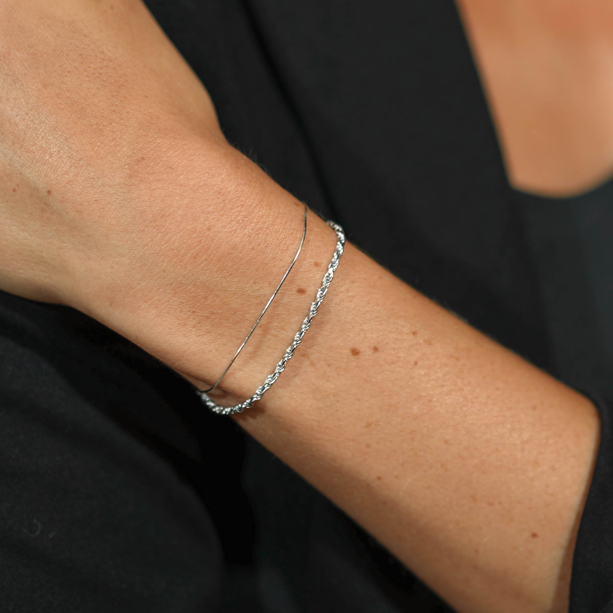 Classic Twist Bracelet in Sterling Silver good