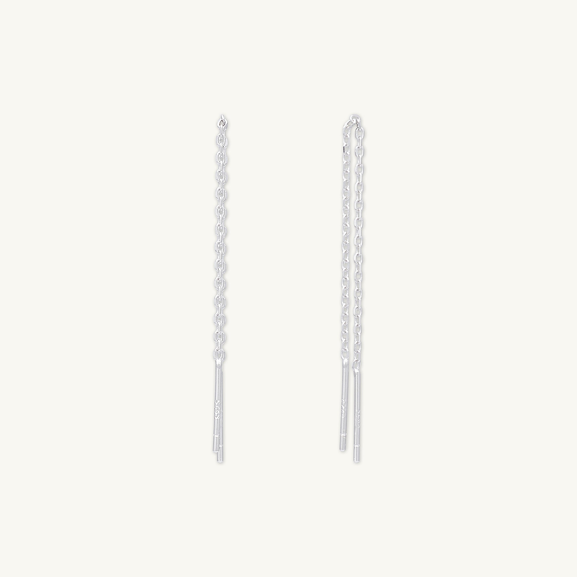 Classic Threader Chain Earrings