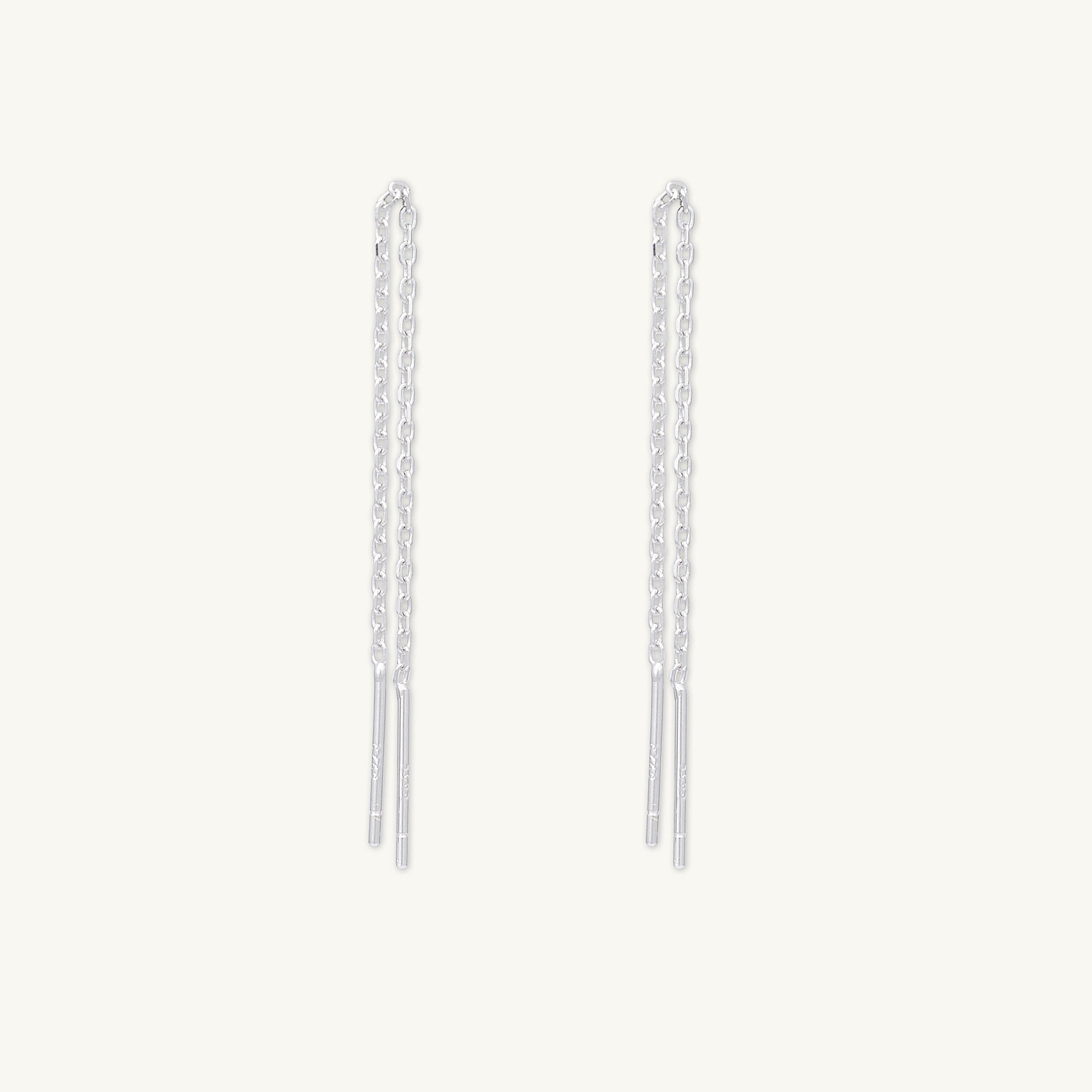 Classic Threader Chain Earrings