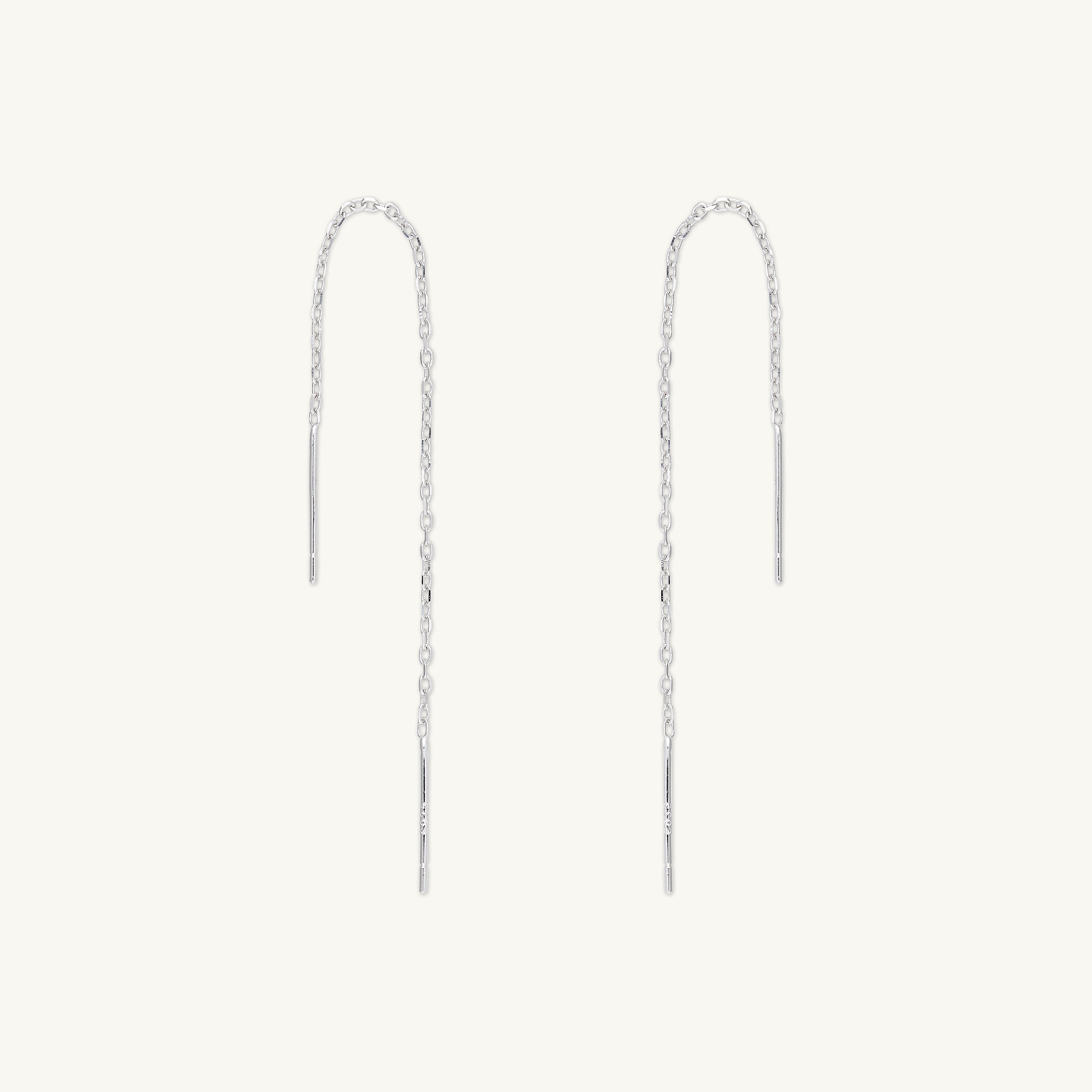 Classic Threader Chain Earrings