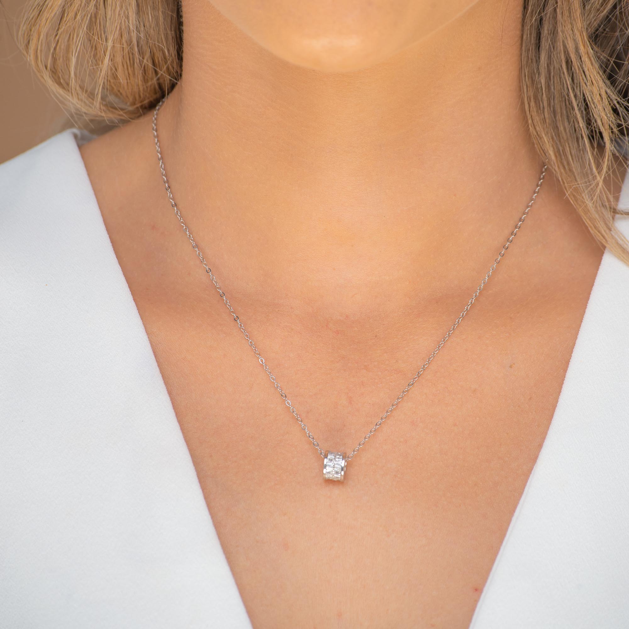 Eternity Sapphire Necklace - Camile & Stone