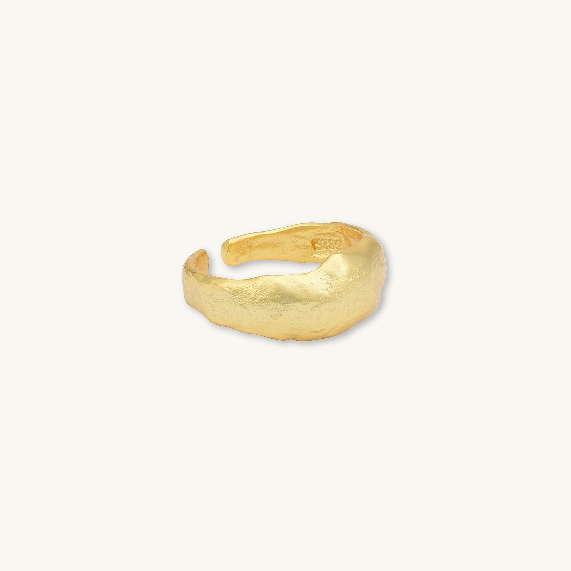 Molten Statement Open Ring - Camile & Stone