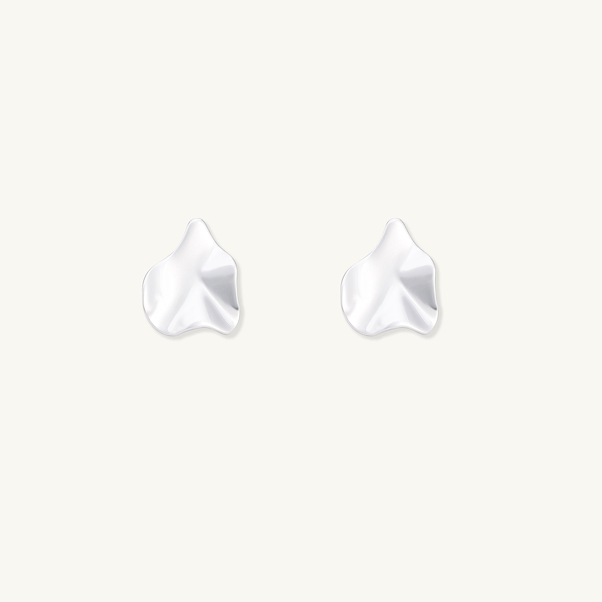 Molten Textured Stud Earrings - Camile & Stone
