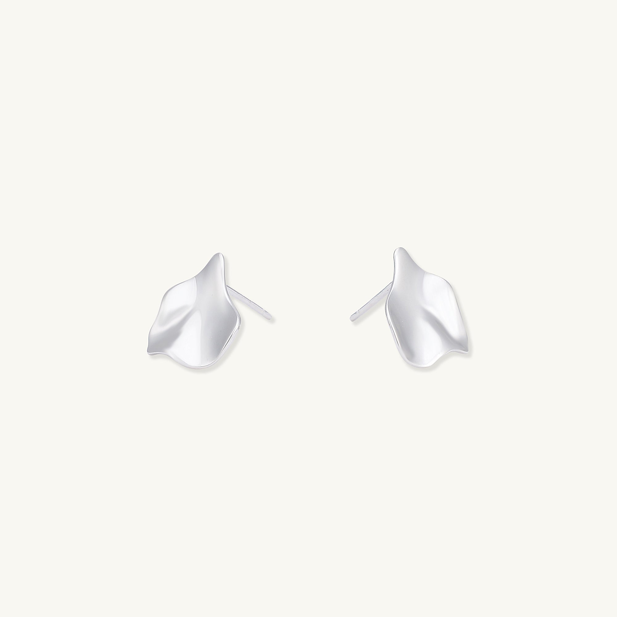 Molten Textured Stud Earrings - Camile & Stone