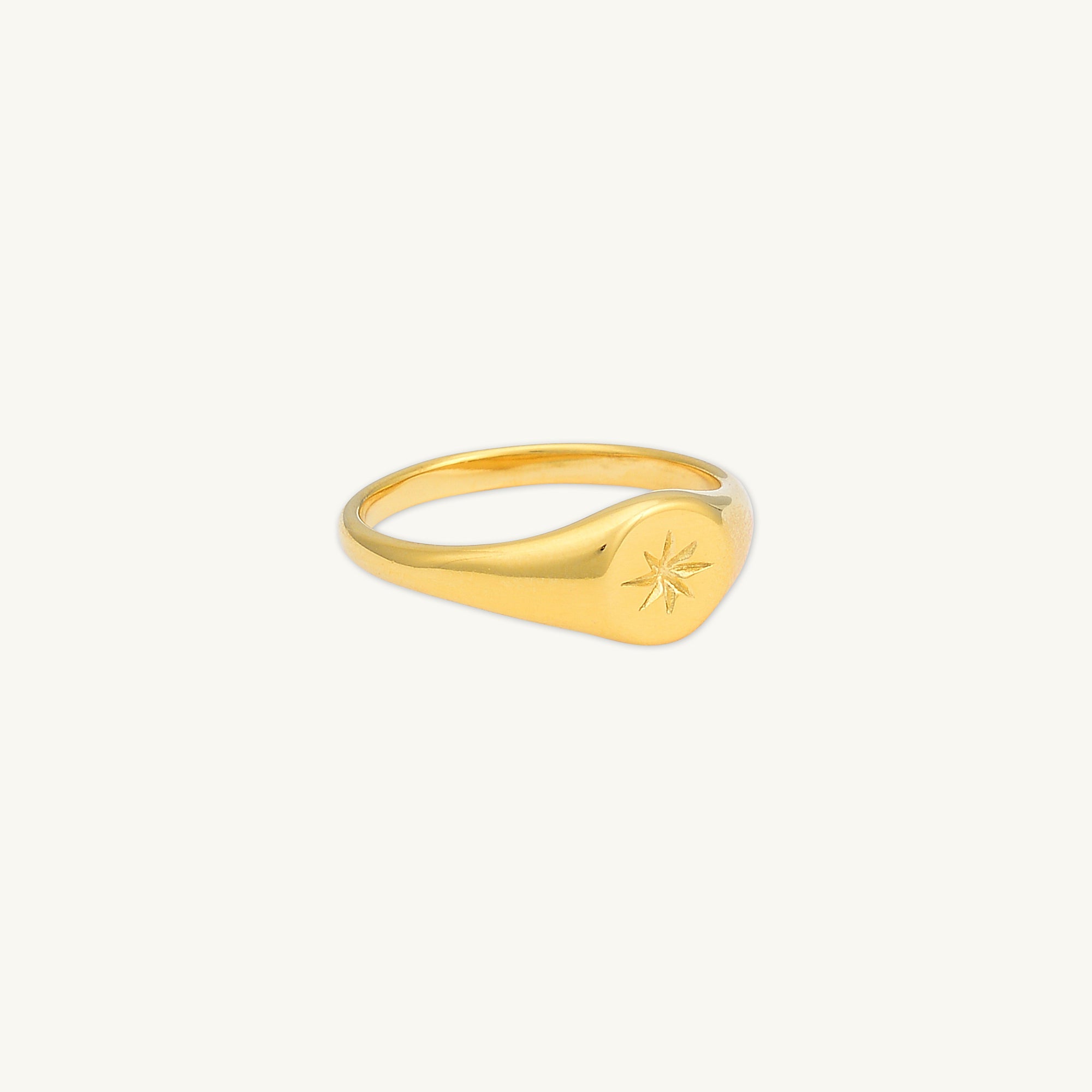 North Star Signet Ring - Camile & Stone