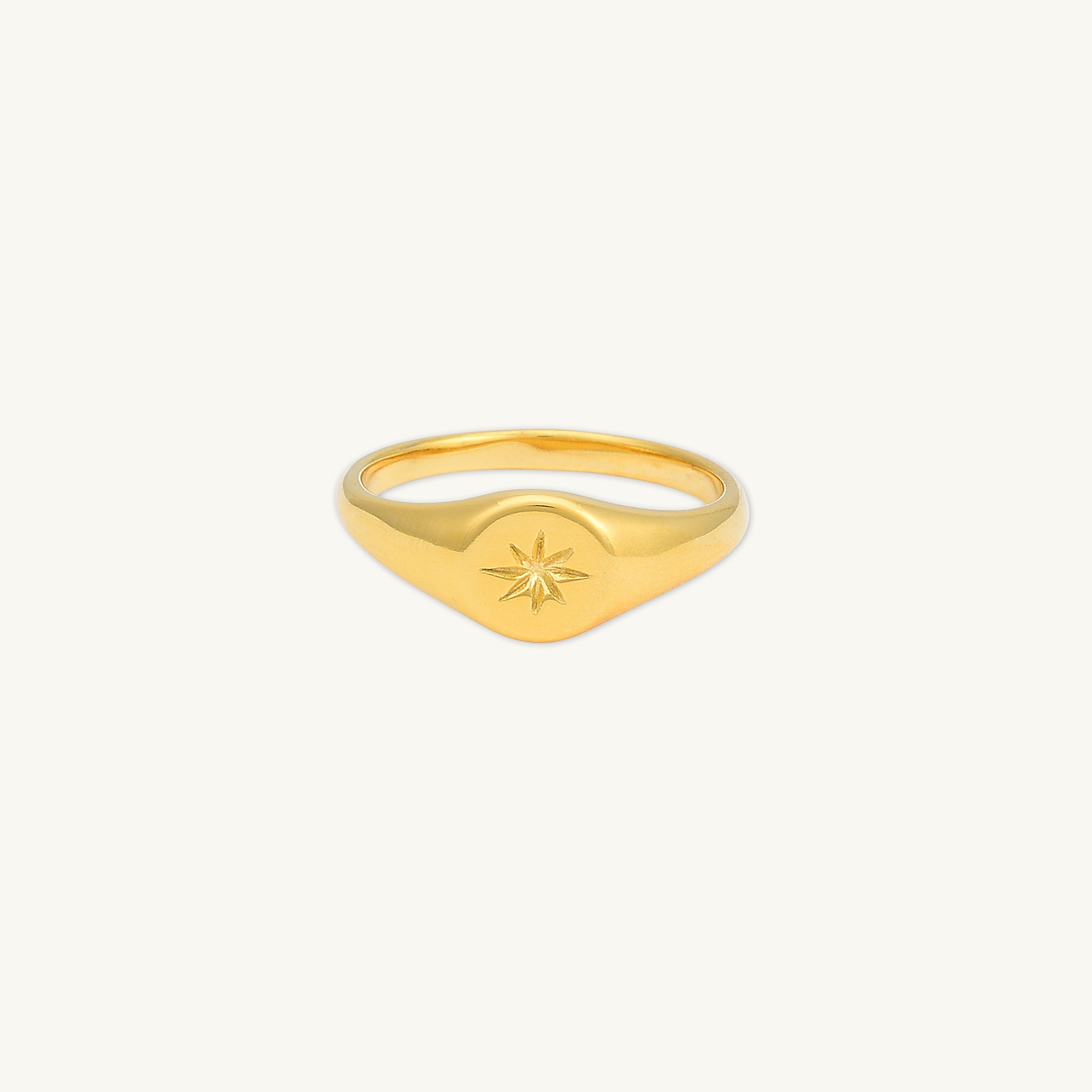 North Star Signet Ring - Camile & Stone